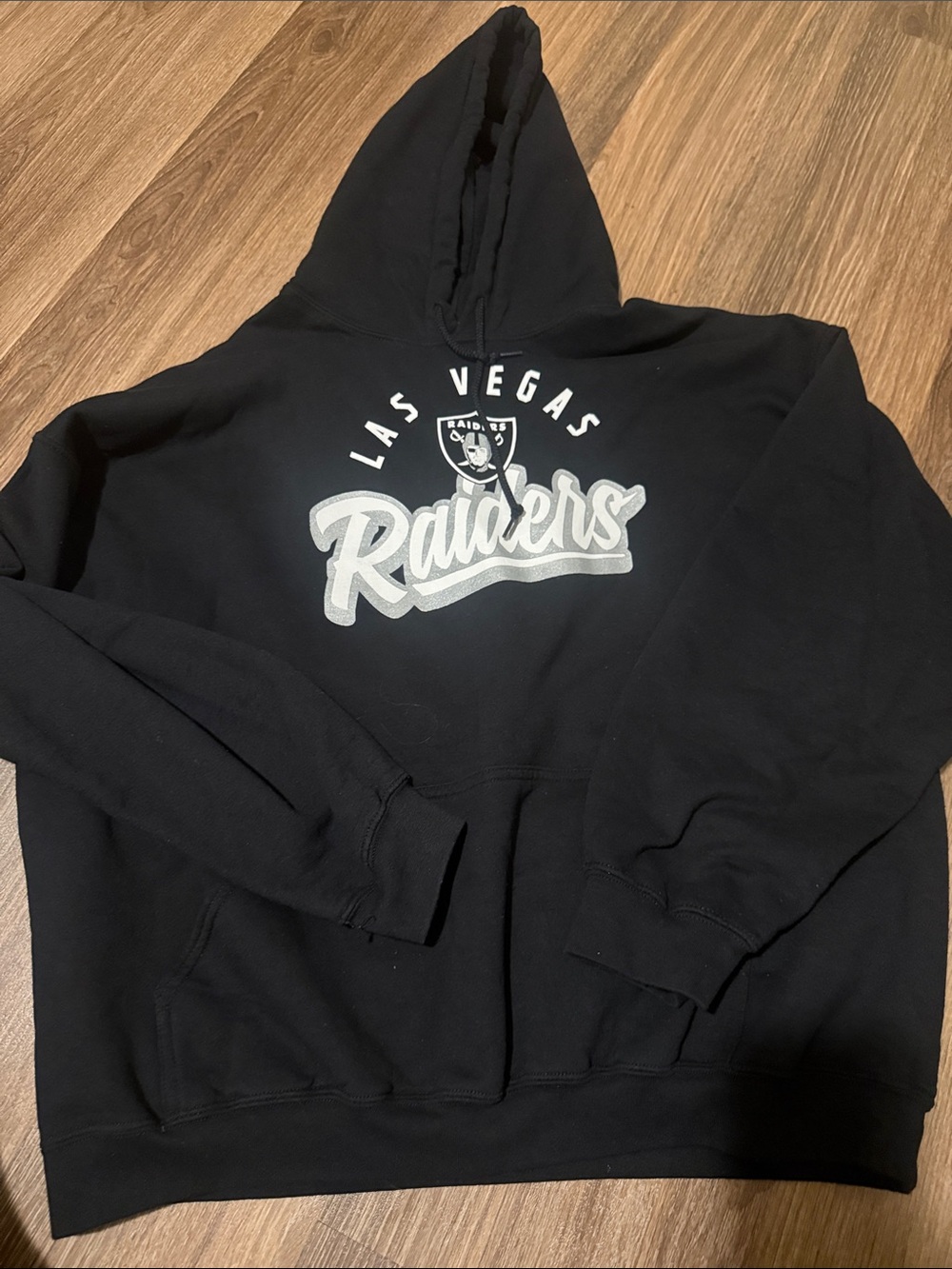 Las Vegas Raiders Black Pullover Hoodie